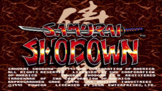 Samurai Shodown (U)