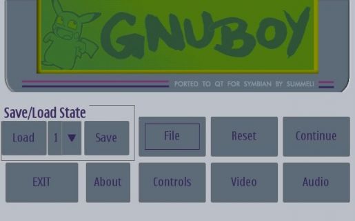 gnuboy4Symbian emulator