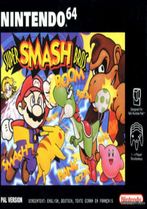 césped Fantástico Vaciar la basura Super Smash Bros. Descargar para Nintendo 64 (N64) | Gamulator