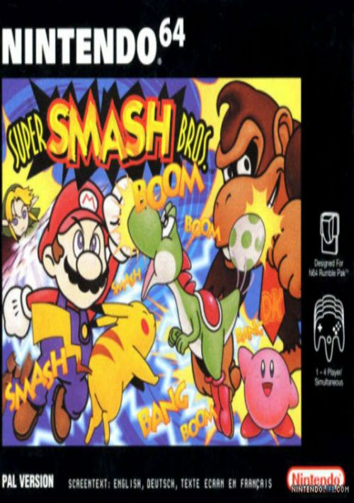 super smash bros nintendo 64