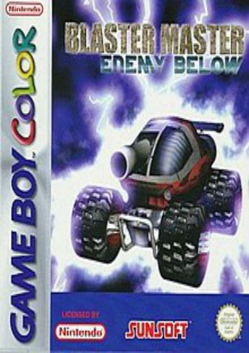 Blaster Master Enemy Below ROM Download for GBC Gamulator