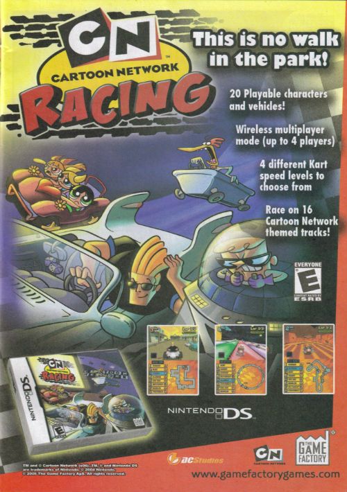 Cartoon Network Racing para Nintendo DS (2006)