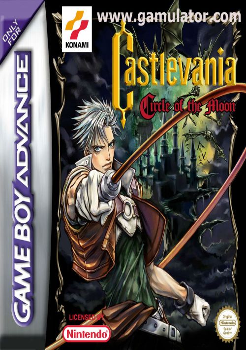 castlevania circle of the moon game boy advance cheats