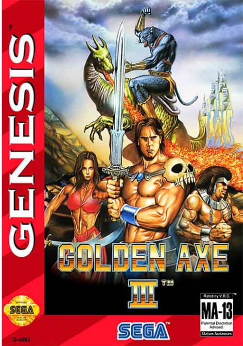 Golden Axe III (J) ROM Download for Megadrive Gamulator