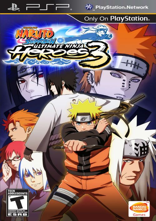 Naruto Shippuden Ultimate Ninja Heroes 3 Rom Download For Psp Gamulator