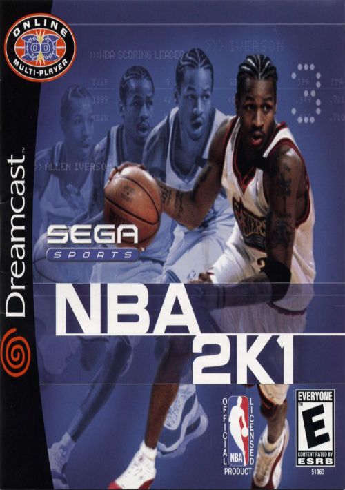 NBA 2K1 ROM Download for Sega Dreamcast | Gamulator