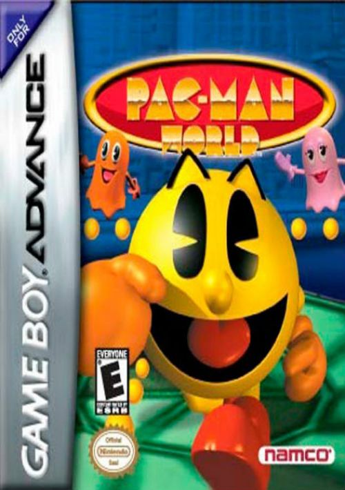 PacMan World ROM Download for GBA Gamulator