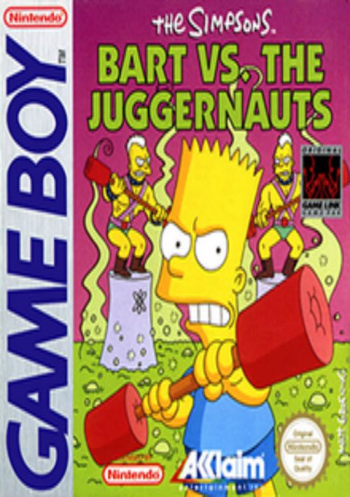 rom juego Simpsons, The - Bart Vs The Juggernauts