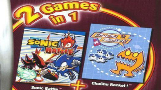 2 In 1 - Sonic Battle & ChuChu Rocket! (E)
