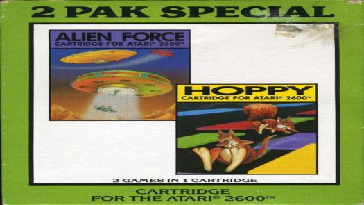  2 Pak Special Light Green - Hoppy,Alien Force (HES) (PAL)