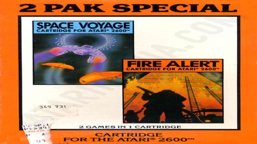  2 Pak Special Orange - Space Voyage,Fire Alert (1992) (HES) (PAL)