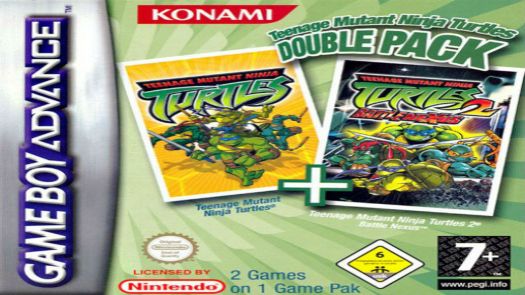 2 In 1 - Teenage Mutant Ninja Turtles Double Pack (sUppLeX)
