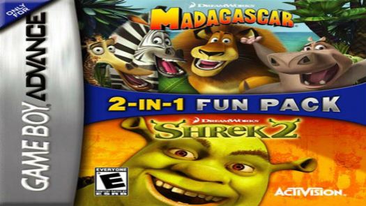 2 In 1 - Shrek 2 & Madagascar Operation Penguin