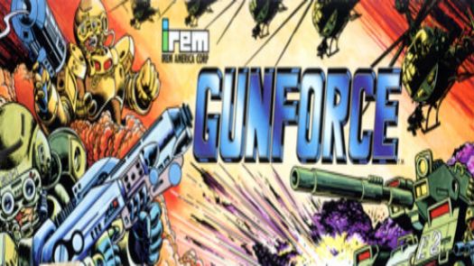 Gunforce - Battle Fire Engulfed Terror Island (World)