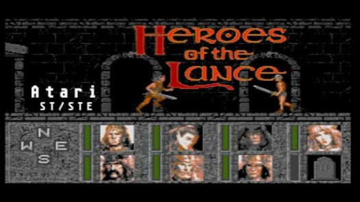 Advanced Dungeons & Dragons - Heroes Of The Lance - A DragonLance Action Game