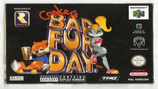 Conker's Bad Fur Day cover