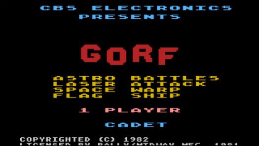 Gorf (1982) (CBS)
