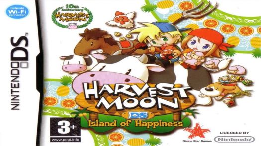 Harvest Moon DS - Island Of Happiness (EU)