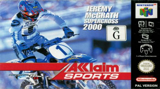 Jeremy McGrath Supercross 2000 (E)