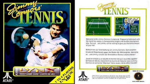 Jimmy Connors' Tennis