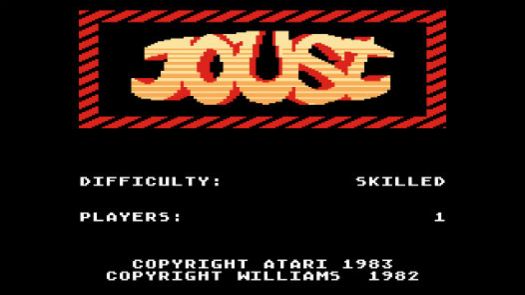 Joust (1983-84) (Atari)