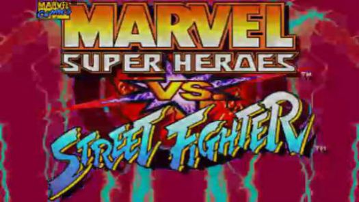 MARVEL SUPER HEROES VS. STREET FIGHTER (EUROPE)