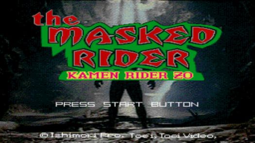 Masked Rider, The - Kamen Rider ZO (U)