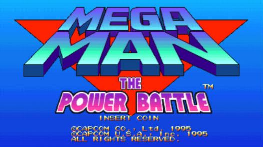 Mega Man - The Power Battle (CPS1, USA 951006)