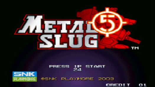 Metal Slug 5 Plus