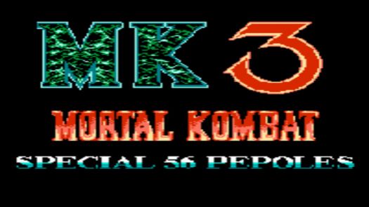 Mortal Kombat 3 - Special 56 Peoples