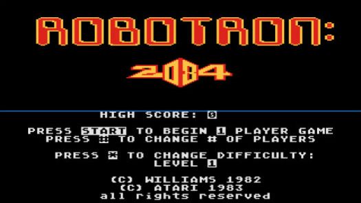 Robotron 2084 (1983) (Atari)