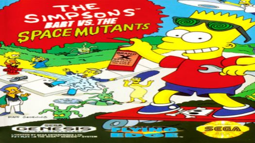 Simpsons, The - Bart Vs The Space Mutants (JUE) (REV 00)