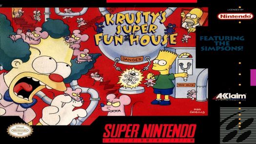 Simpsons, The - Krusty's Super Fun House [a1] (E)