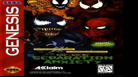Spider-Man And Venom - Separation Anxiety (F)