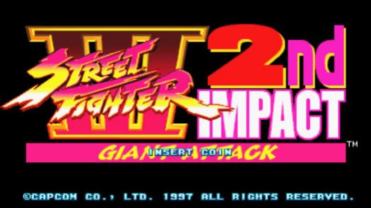 Street Fighter III 2nd Impact - Giant Attack (Asia 970930, NO CD)