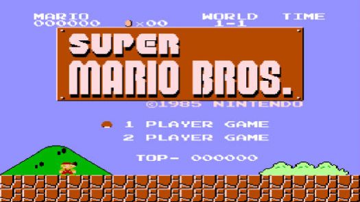  Super Mario Bros (J)