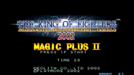 The King of Fighters 2002 Plus (set 2, bootleg)