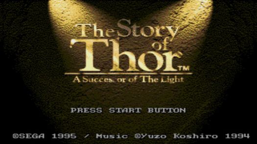 The Story of Thor  A Successor of the Light