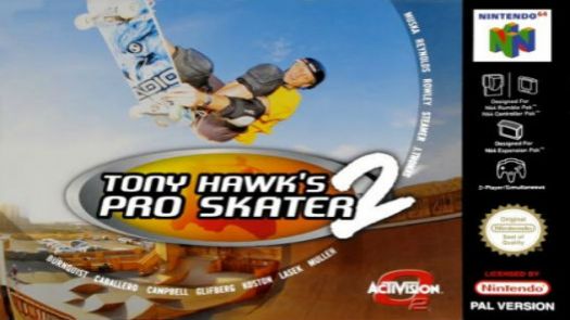 Tony Hawk's Pro Skater 2 (E)