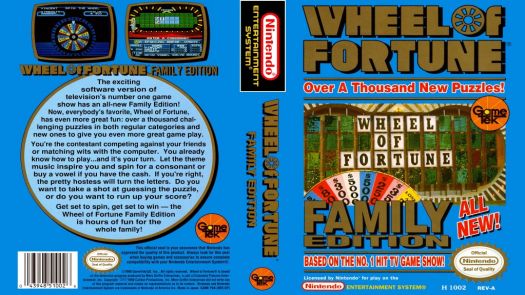Wheel Of Fortune Family Edition
