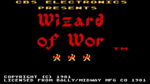 Wizard of Wor (1982) (CBS)