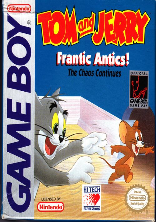 rom juego Tom And Jerry - Frantic Antics